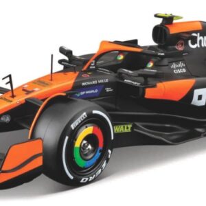 Modellino auto formula 1 F1 scala 1:24 Burago MC LAREN MCL38 N.4 LANDO NORRIS 2024