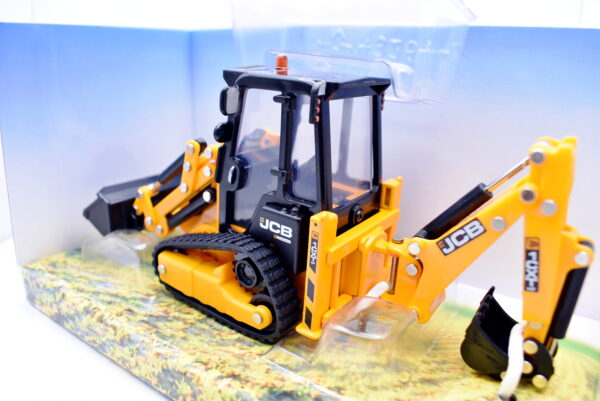 Modellino RUSPA JCB 1CXT scala 1:32 modellismo statico diecast collezione - immagine 4