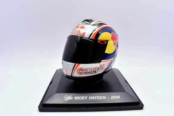 modellino casco FORMULA 1 Nicky hayden 2006 1:5 modellismo