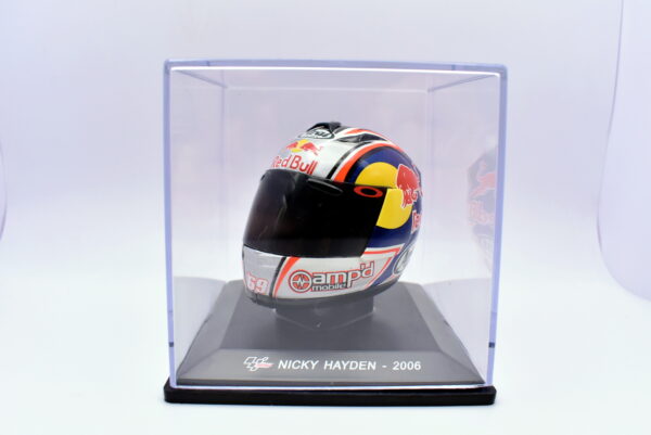modellino casco FORMULA 1 Nicky hayden 2006 1:5 modellismo - immagine 5