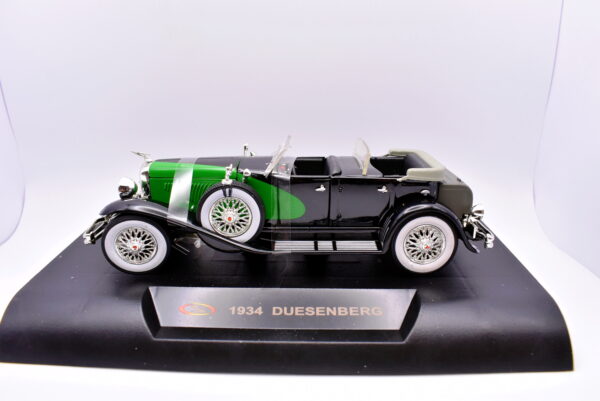 Modellino auto Duesenberg scala 1:32 diecast modellismo collezione epoca solido - immagine 2