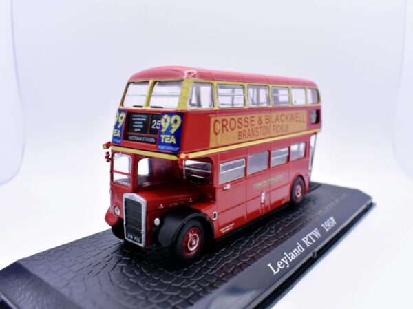 modellino autobus pullman scala 1:72 Leyland RTW diecast modellismo statico