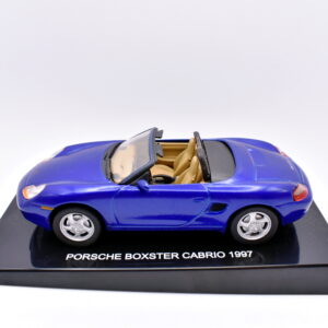 Modellino auto scala 1:43 porsche Boxster Cabrio diecast modellismo statico