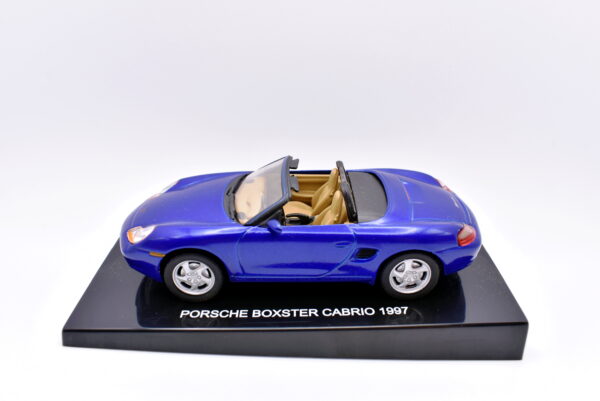 Modellino auto scala 1:43 porsche Boxster Cabrio diecast modellismo statico
