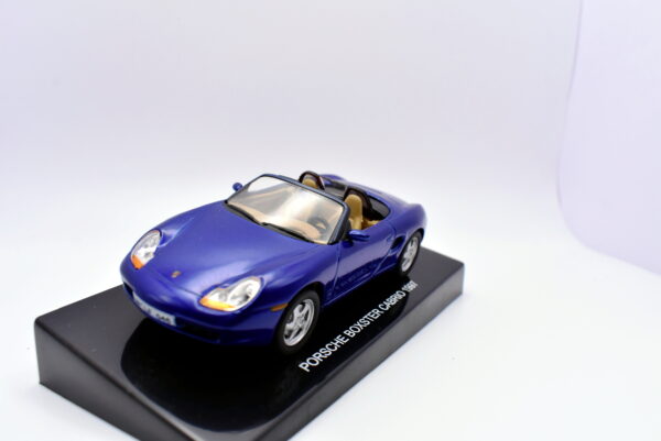 Modellino auto scala 1:43 porsche Boxster Cabrio diecast modellismo statico - immagine 3