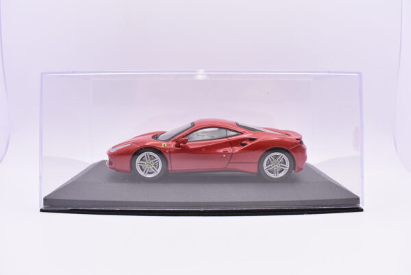 Modellino auto scala 1:43 Ferrari 488 GTB IXO diecast modellismo da collezione - immagine 3
