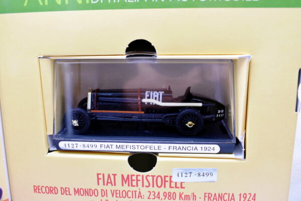 Modellino auto scala 1:43 Fiat Mefistofele Brumm diecast modellismo da collezione - immagine 4