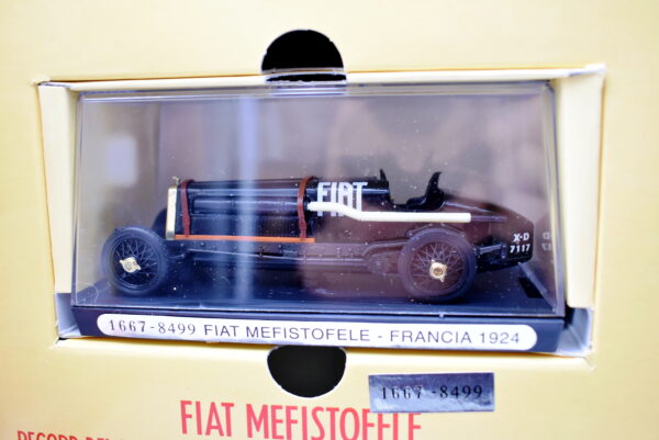 Modellino auto scala 1:43 Fiat Mefistofele Brumm diecast modellismo da collezione - immagine 5