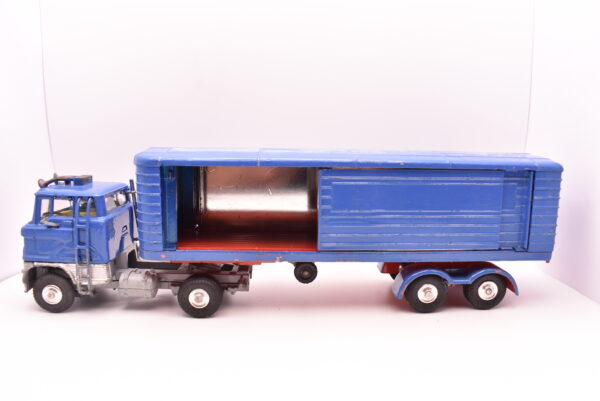 modellino camion scala 1:43 Corgi Toys autoarticolato Experss Service Ford rimorchio articolato, originale - immagine 2