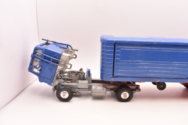 modellino camion scala 1:43 Corgi Toys autoarticolato Experss Service Ford rimorchio articolato, originale - immagine 6
