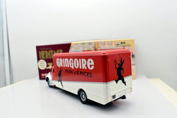 Modellino Camion scala 1:50 Berliet GLR fourgon pain d'epices gringoire Corgi diecast modellismo da collezione - immagine 5