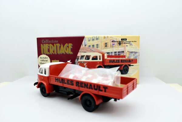 Modellino Camion scala 1:50 Renault fainèant, Transport de futs HUILES Renault Corgi diecast modellismo da collezione - immagine 5