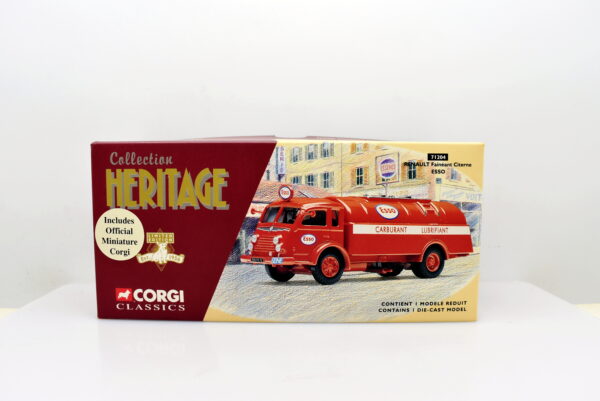 Modellino Camion scala 1:50 Renault faineant citerne ESSO Corgi diecast modellismo da collezione - immagine 2