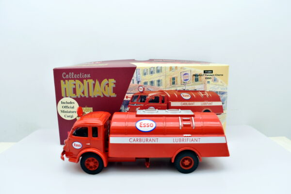 Modellino Camion scala 1:50 Renault faineant citerne ESSO Corgi diecast modellismo da collezione - immagine 3