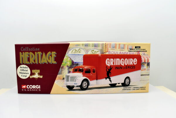 Modellino Camion scala 1:50 Berliet GLR fourgon pain d'epices gringoire Corgi diecast modellismo da collezione - immagine 2
