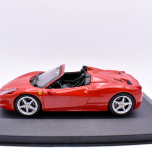 Modellino auto scala 1:43 Ferrari 458 spider IXO diecast modellismo da collezione