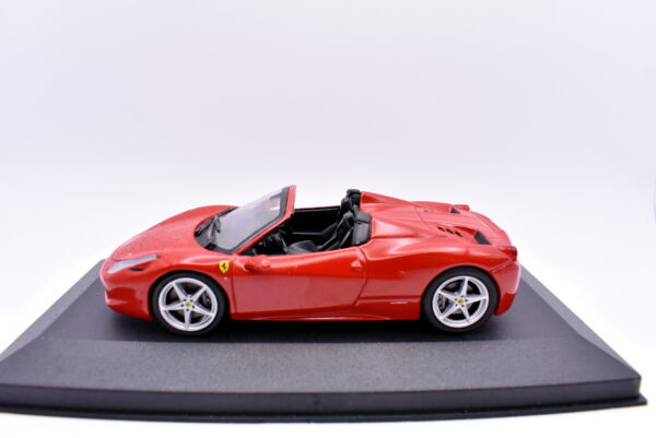 Modellino auto scala 1:43 Ferrari 458 spider IXO diecast modellismo da collezione