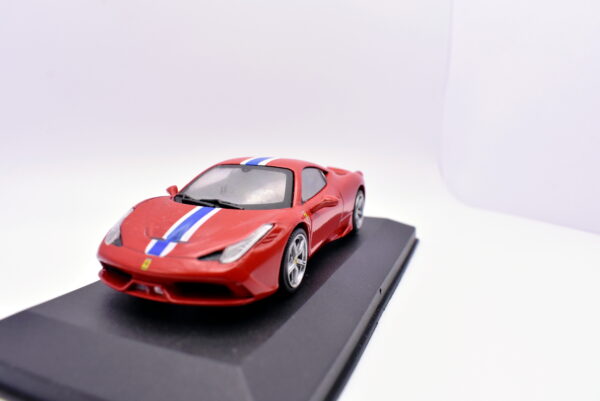Modellino auto scala 1:43 Ferrari 458 speciale IXO diecast modellismo da collezione - immagine 4