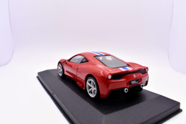 Modellino auto scala 1:43 Ferrari 458 speciale IXO diecast modellismo da collezione - immagine 5
