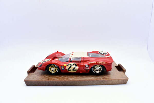 Modellino auto scala 1:43 Ferrari 330 P4 Brumm diecast modellismo - immagine 2