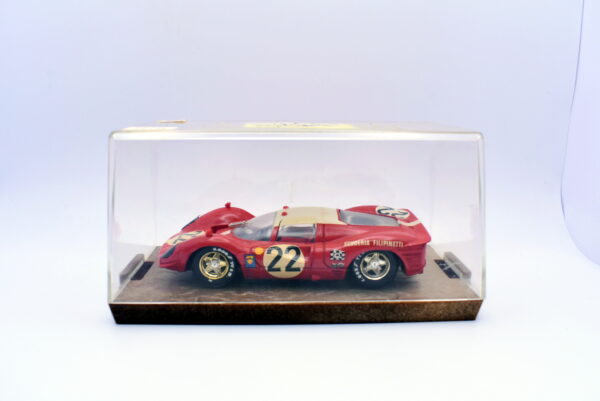 Modellino auto scala 1:43 Ferrari 330 P4 Brumm diecast modellismo - immagine 5
