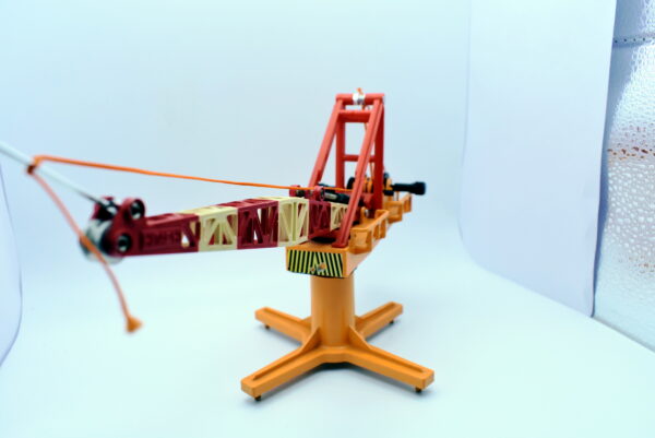modellino GRU SHINSEI MINI POWER scala 1:70 JIB CRANE Nos 4139 modellino - immagine 4
