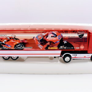modellino camion scala 1:87 Iveco Stralis DUCATI MOTO GP modellismo statico da collezione
