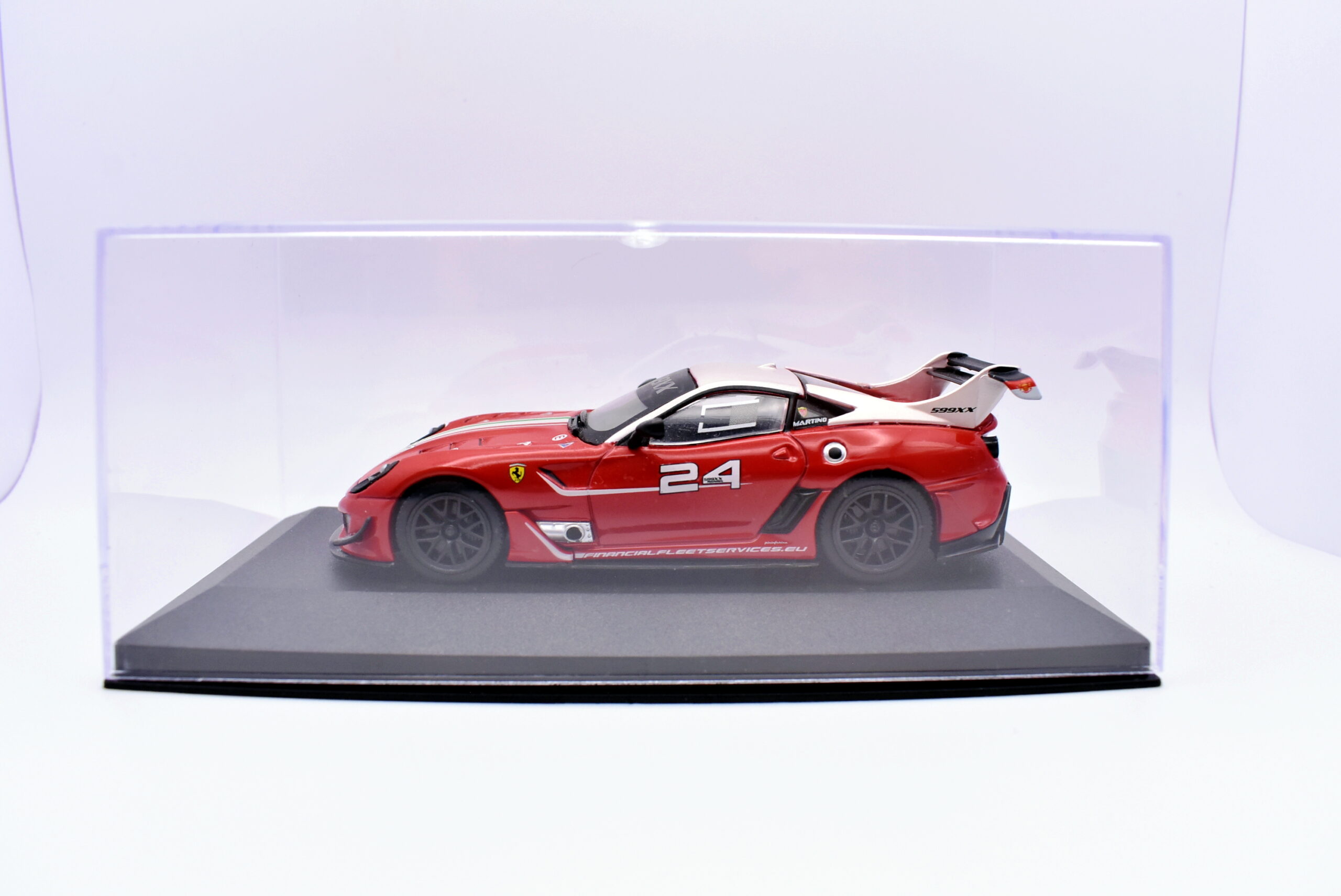 Modellino auto Ferrari 599XX Evo racing collection 1:43 diecast modellismo - immagine 5
