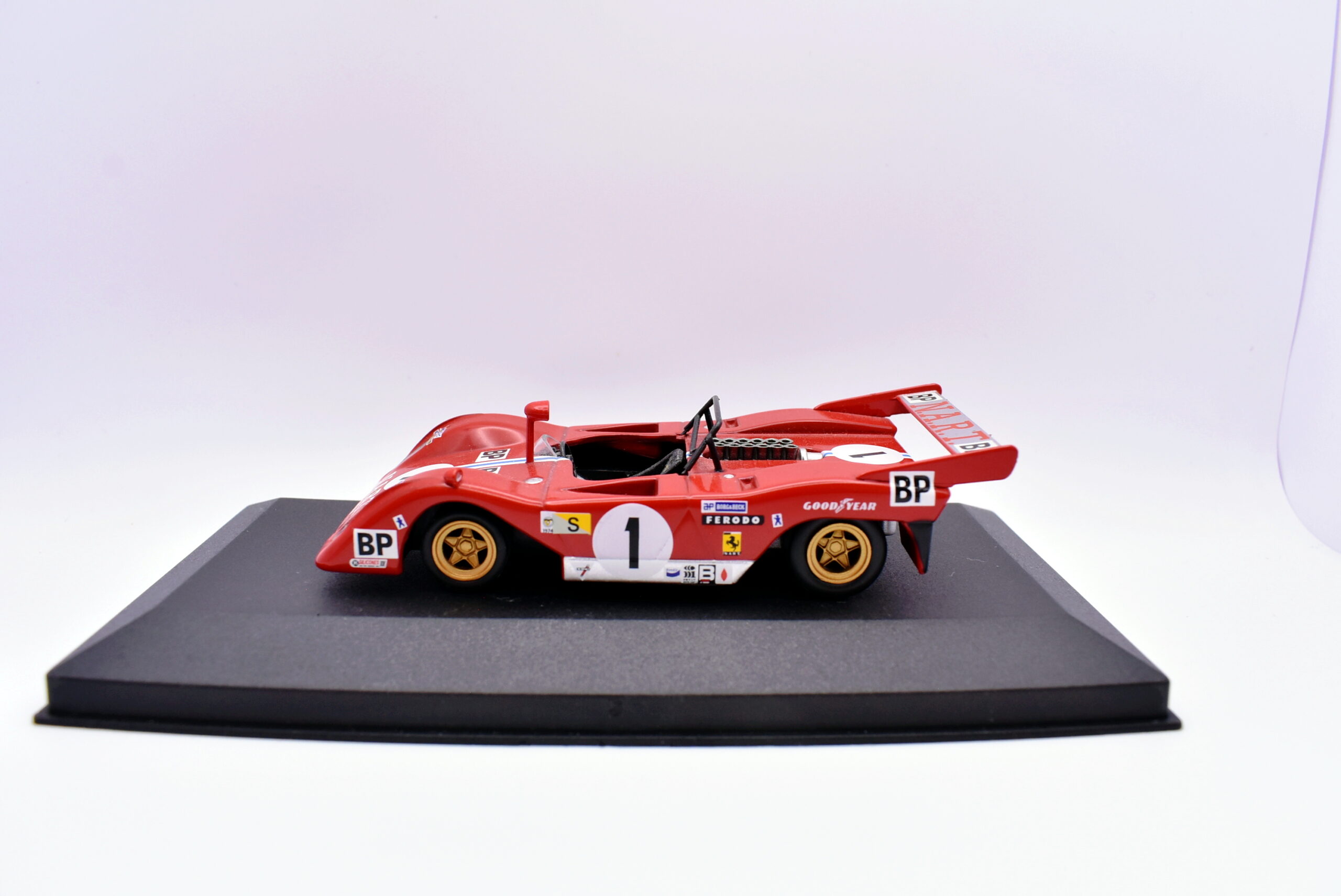 Modellino auto Ferrari 312 P racing collection 1:43 diecast modellismo