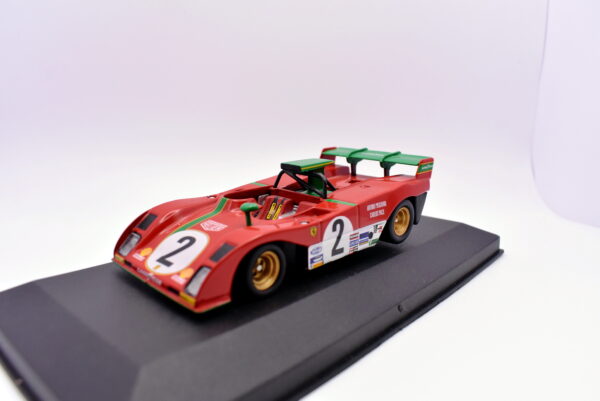 Modellino auto Ferrari 312 P (2) racing collection 1:43 diecast modellismo - immagine 3