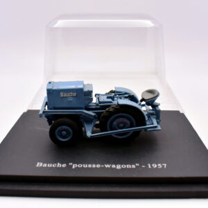 modellino trattore scala 1:43 Bauche pousse wagons diecast edicola da collezione modellismo