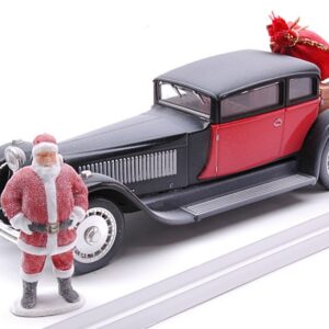 Modellino auto scala 1:43 Rio  BUGATTI 41 ROYALE WEYMANN 1929 CHRISTMAS EDITION 2023