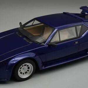 Modellino auto scala 1:18 Tecnomodel DE TOMASO PANTERA GT5 blu modellismo statico