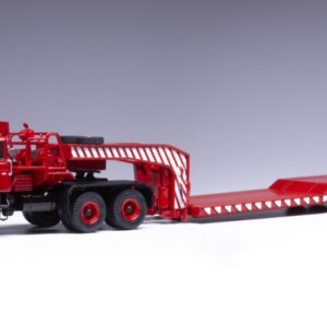 Modellino camion scala 1:43 BERLIET TB 015 M3 6X4 1960 RED diecast modellismo statico