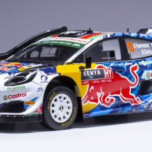 Modellino auto scala 1:18 FORD PUMA WRC SAFARI RALLY KENYA 2024 modellismo