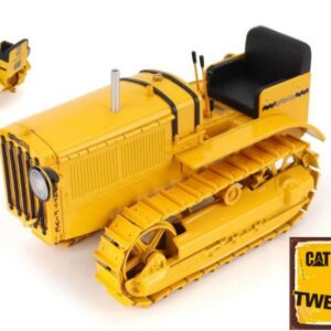 Modellino trattore Diecast Master TRATTRICE CINGOLATA CAT 25 TRACTOR 1:16