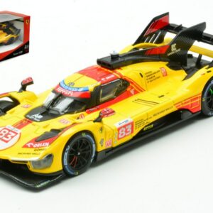 Modellino auto scala 1:43 Burago FERRARI 499P 24H LE MANS 2024 racing modellismo