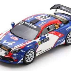 Modellino auto scala 1:43 Spark ALPINE A110 RALLY MONTE CARLO 2024 ASTIER-GIRAUDET