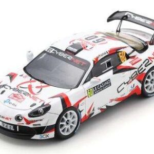 Modellino auto scala 1:43 Spark ALPINE A110 RALLY MONTE CARLO 2024 FUMAL-ESCARTEFIGUE
