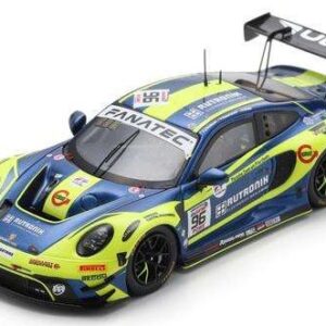 Modellino auto scala 1:43 Spark Model  PORSCHE 911 GT3 R N.96 9th 24 H SPA 2024 ANDLAUER-MULLER-NIEDERHAUSER racing modellismo