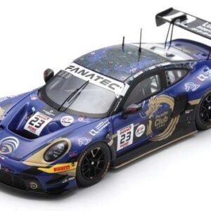 Modellino auto scala 1:43 Spark Model  PORSCHE 911 GT3 R N.23 24 H SPA 2024 EVANS-ERIKSSON-PREINING racing modellismo