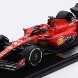 Modellino auto formula 1 F1 1:18 Looksmart FERRARI SF-23 SINGAPORE GP 2023 LECLERC