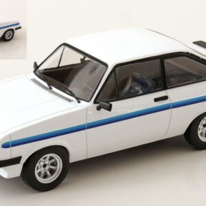 Modellino auto scala 1:18 FORD ESCORT MKII RS 2000 WHITE diecast modellismo