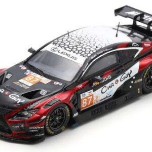 Modellino auto scala 1:43 Spark Model  LEXUS RC F GT3 N.87 24 H LE MANS 2024 KIMURA-MASSON-HAWKSWORTH racing modellismo