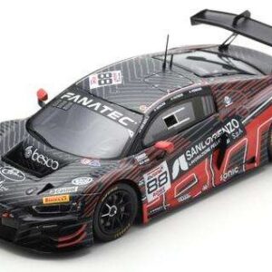 Modellino auto scala 1:43 Spark Model  AUDI R8 GT3 N.88 24 H SPA 2024 MONCINI-PATRESE-FERRARI-VAN BERLO racing modellismo