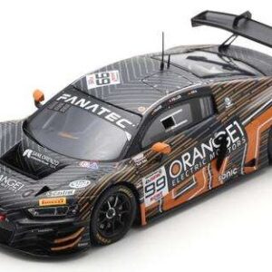 Modellino auto scala 1:43 Spark AUDI R8 GT3 24H SPA 2024 racing modellismo