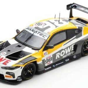Modellino auto scala 1:43 Spark BMW M4 GT3 24H SPA 2024 racing modellismo