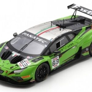 Modellino auto scala 1:43 Spark LAMBORGHINI HURACAN GT3 24H SPA 2024 racing modellismo