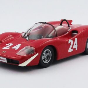 Modellino auto scala 1:43 Best FIAT ABARTH 2000 S RICARDS 1968 TONDELLI modellismo