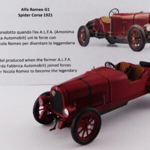 Modellino auto scala 1:43 Rio ALFA ROMEO G1 SPIDER CORSA 1921 modellismo